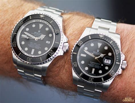 rolex sea dweller vs deep sea.